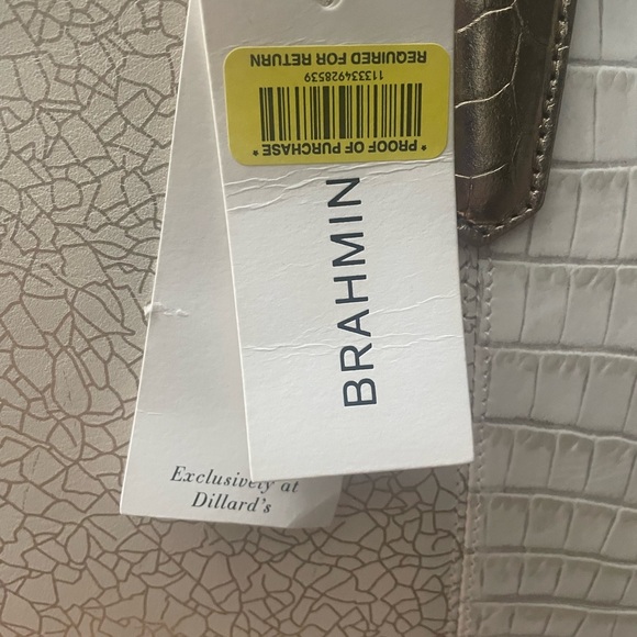 New Authentic Brahmin  Alice Carry all in Rose gold Bag - Picture 5 of 8